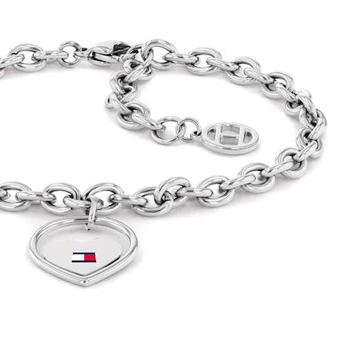 Thumbnail 1 de Tommy Hilfiger Jewelry pulsera para mujer de acero inoxidable con charm corazón (2780553)