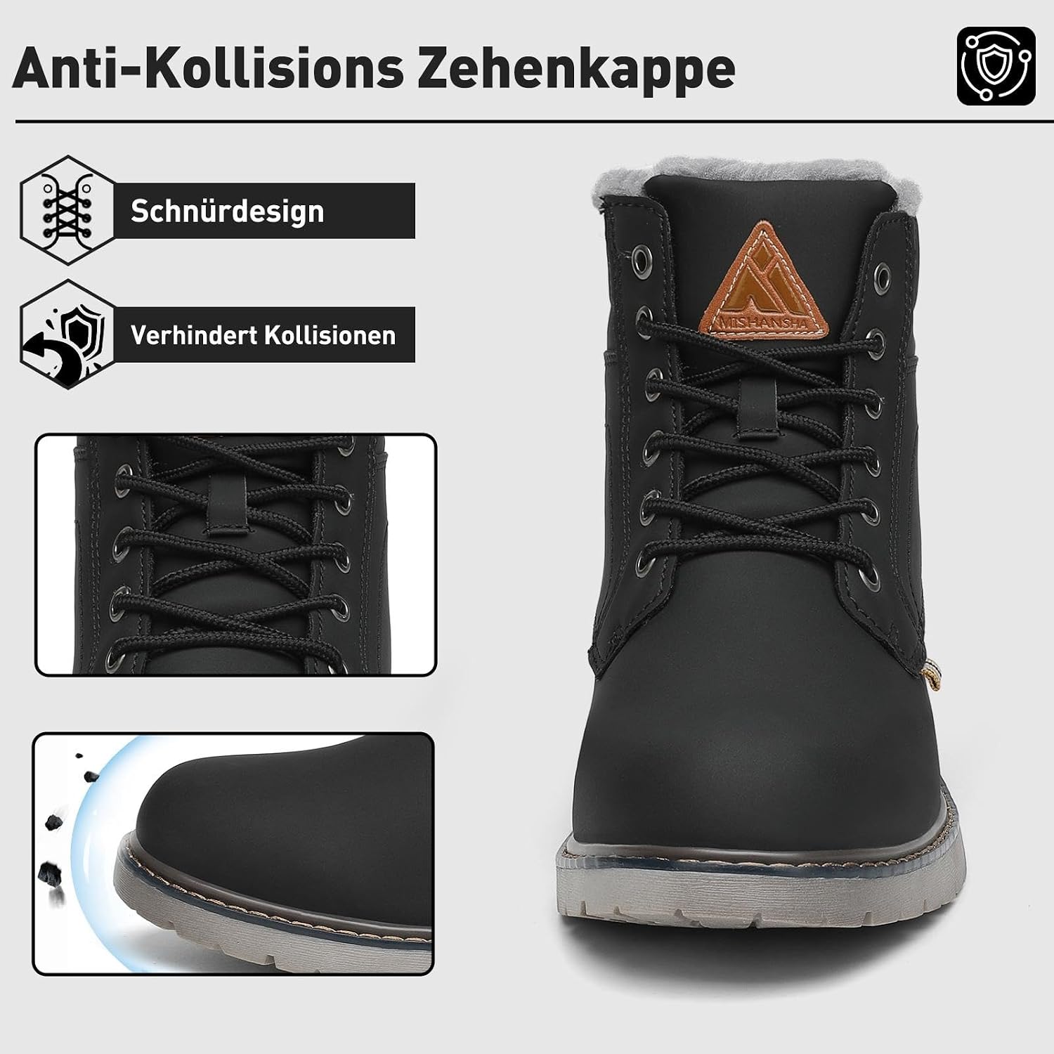 Detalle 2 de Mishansha Winterschuhe GR.36-48