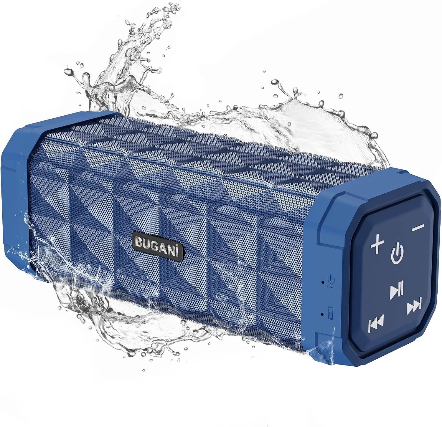 Detalle de BUGANI Bluetooth Speaker: Portable Wireless Speaker with 24H Playtime 🎵