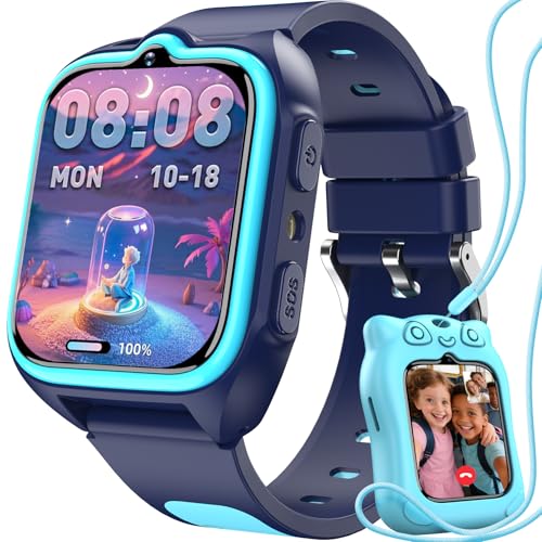Detalle de Blackview Smartwatch Z30 para Niños con GPS, SOS y Videollamadas – Azul