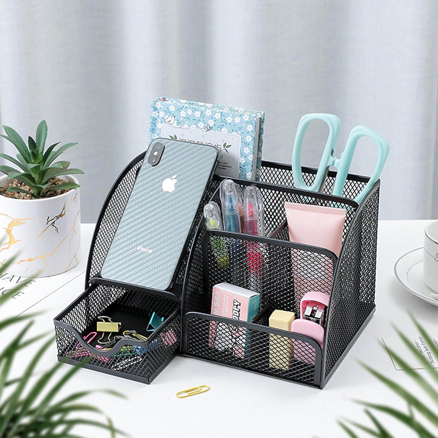 Thumbnail 5 de RICOO B001-B organizer scrivania 22x14x13 cm 🗂️