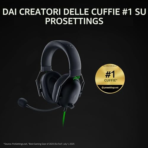 Thumbnail 1 de Razer BlackShark V2 X: cuffie da gioco cablate 7.1 con driver TriForce da 50 mm