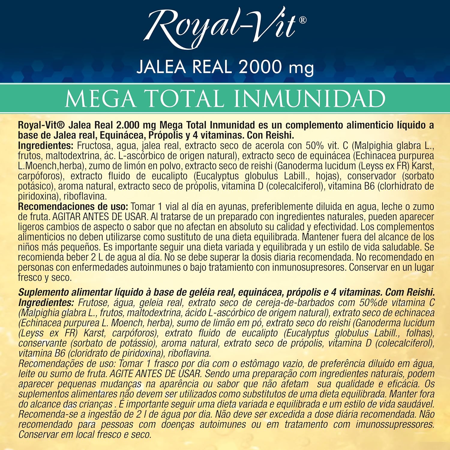 Thumbnail 4 de Dielisa Royal Vit Jalea Real 2000mg Plus Defensas