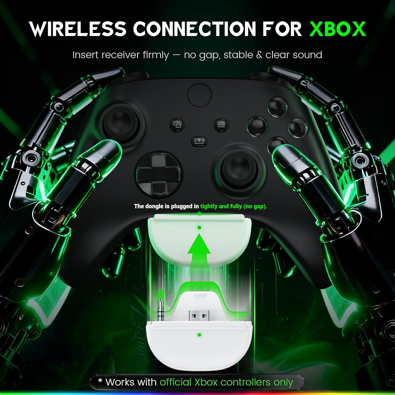 Thumbnail 3 de WESEARY Wireless Gaming Headset for Xbox Series X|S, 2.4GHz Low-Latency + Bluetooth 5.4