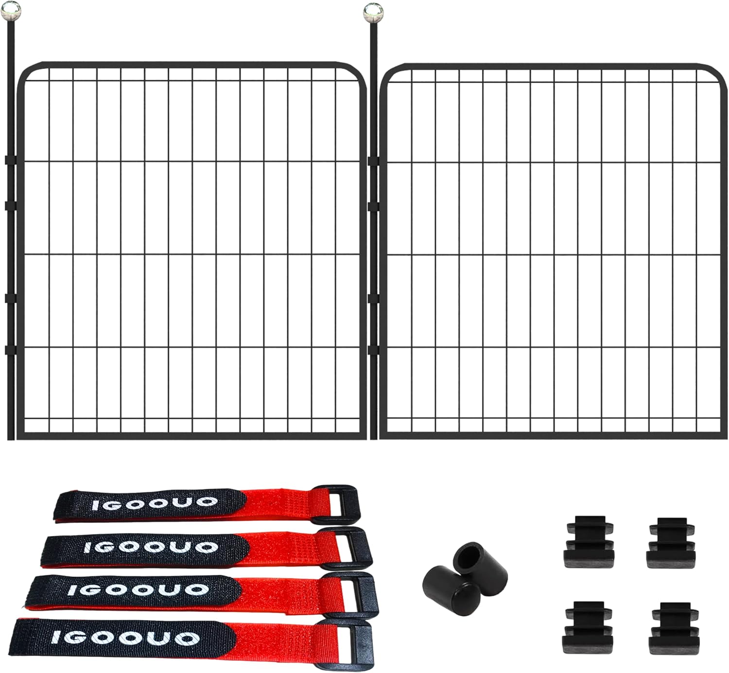 Thumbnail 6 de IGOOUO Puppy Playpen Indoor/Outdoor 61cm High: A practical enclosure for safe, flexible space