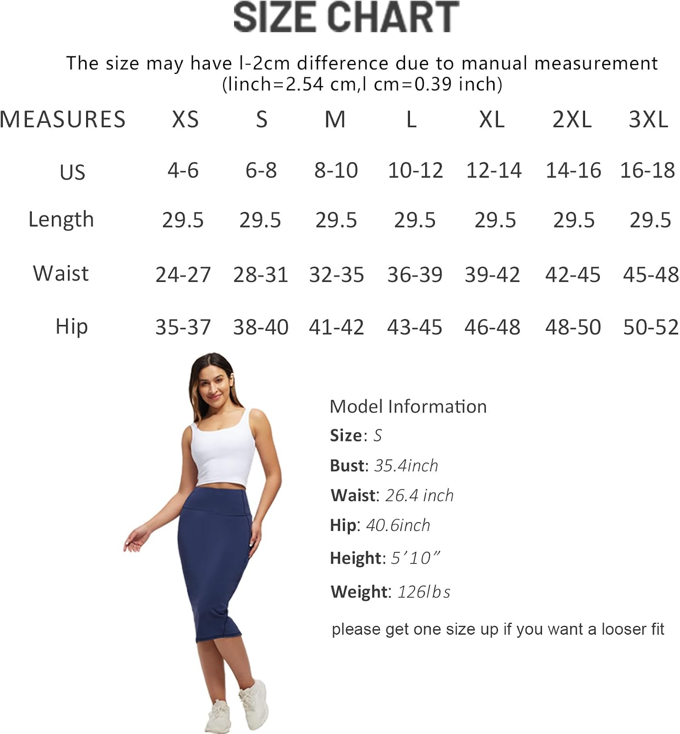 Thumbnail 6 de THE GYM PEOPLE Women's High Waist Pencil Skirt with Stretch Fabric and Hidden Pocket