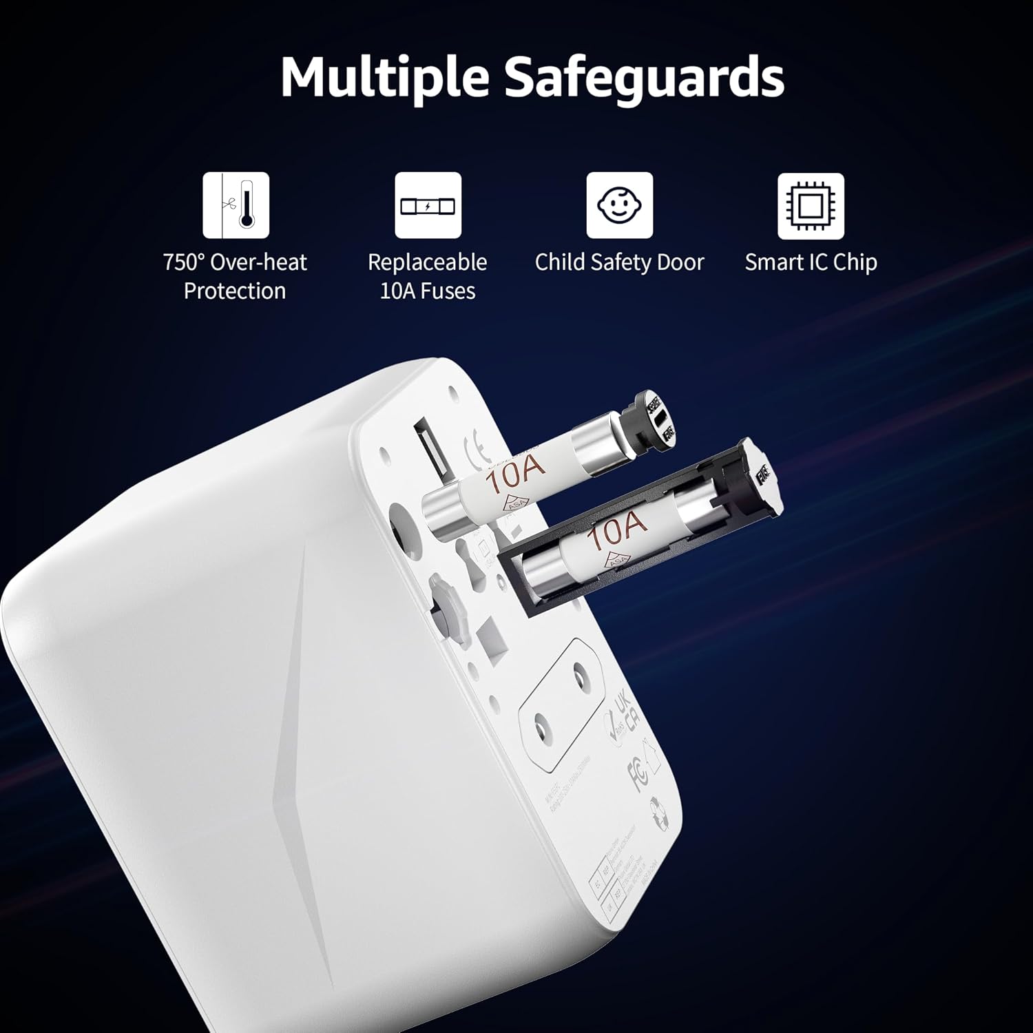 Thumbnail 3 de Hotimy Universal Travel Adapter