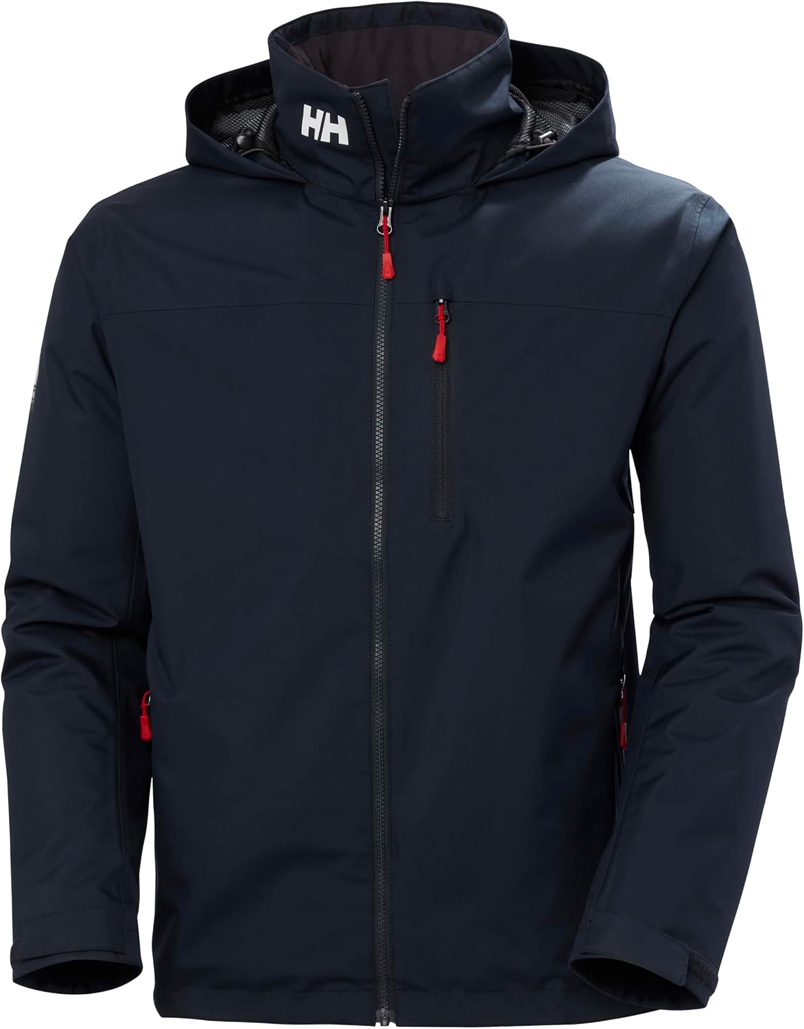 Detalle de Helly Hansen Men's Crew Hooded Midlayer Waterproof Jacket – Windproof Insulated Sailing Coat