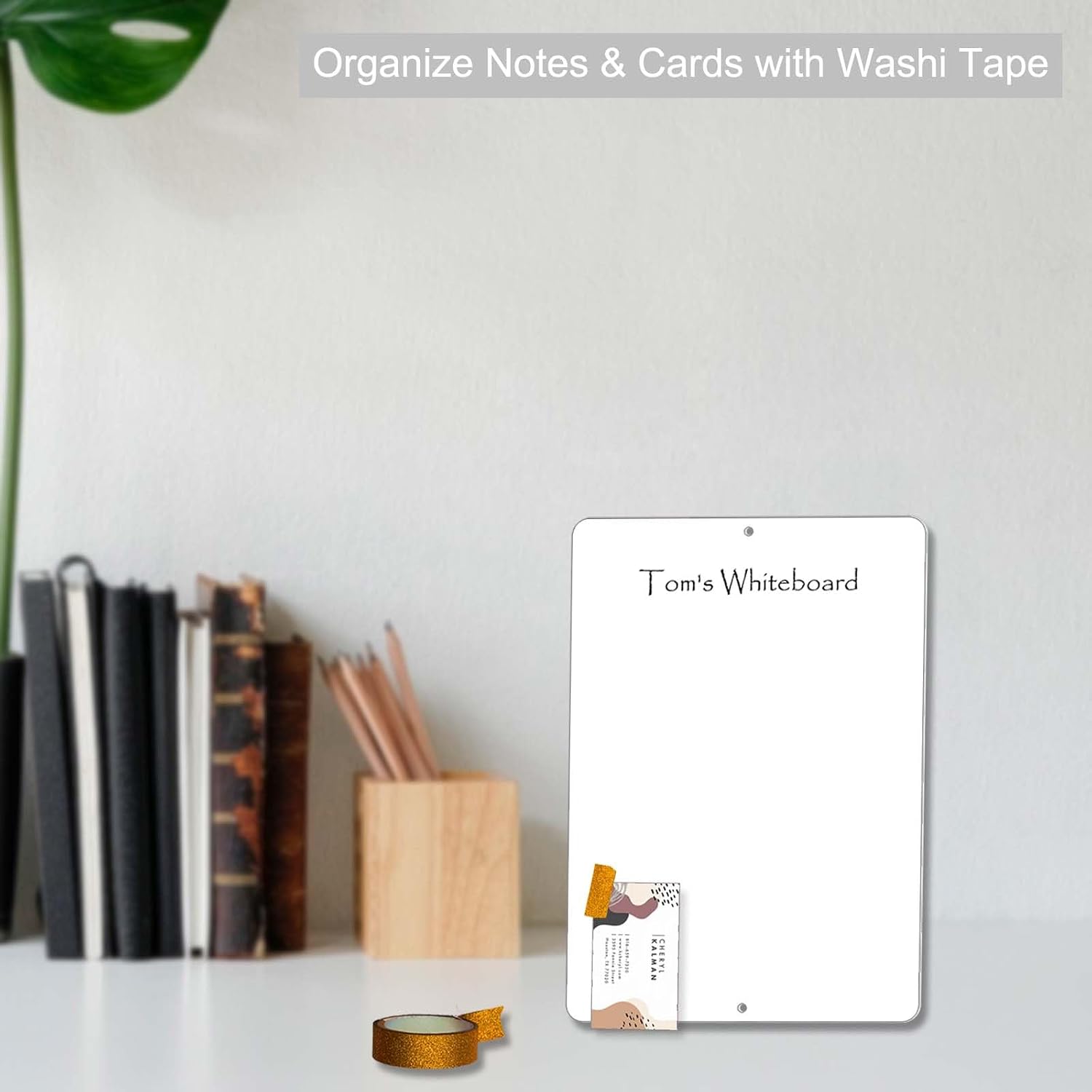 Thumbnail 2 de Ashoaza Desktop Aluminum Whiteboard 10" x 7