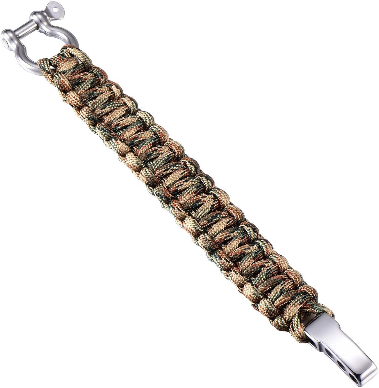 DonDon Paracord Bracelet de Survie 2 cm