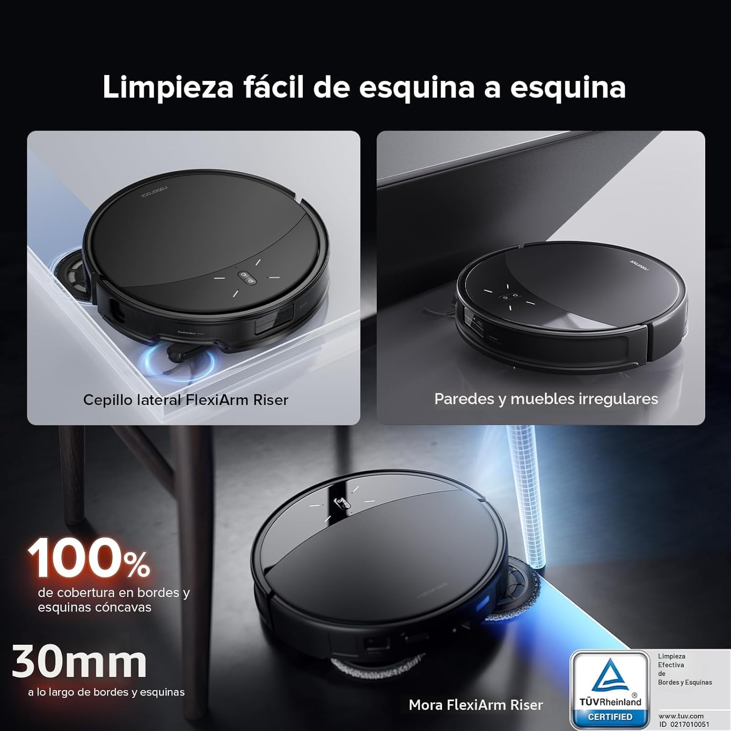 Thumbnail 5 de roborock Saros 10R robot aspirador ultradelgado