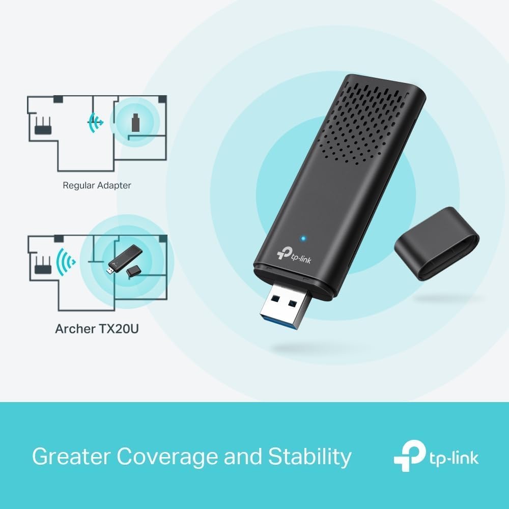 Detalle de TP-Link Archer TX20U Clé WiFi 6 AX1800