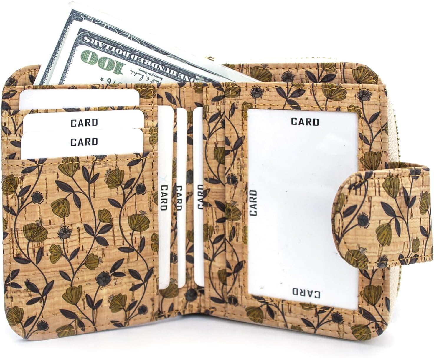 Thumbnail 1 de Boshiho Vegan Cork Wallet