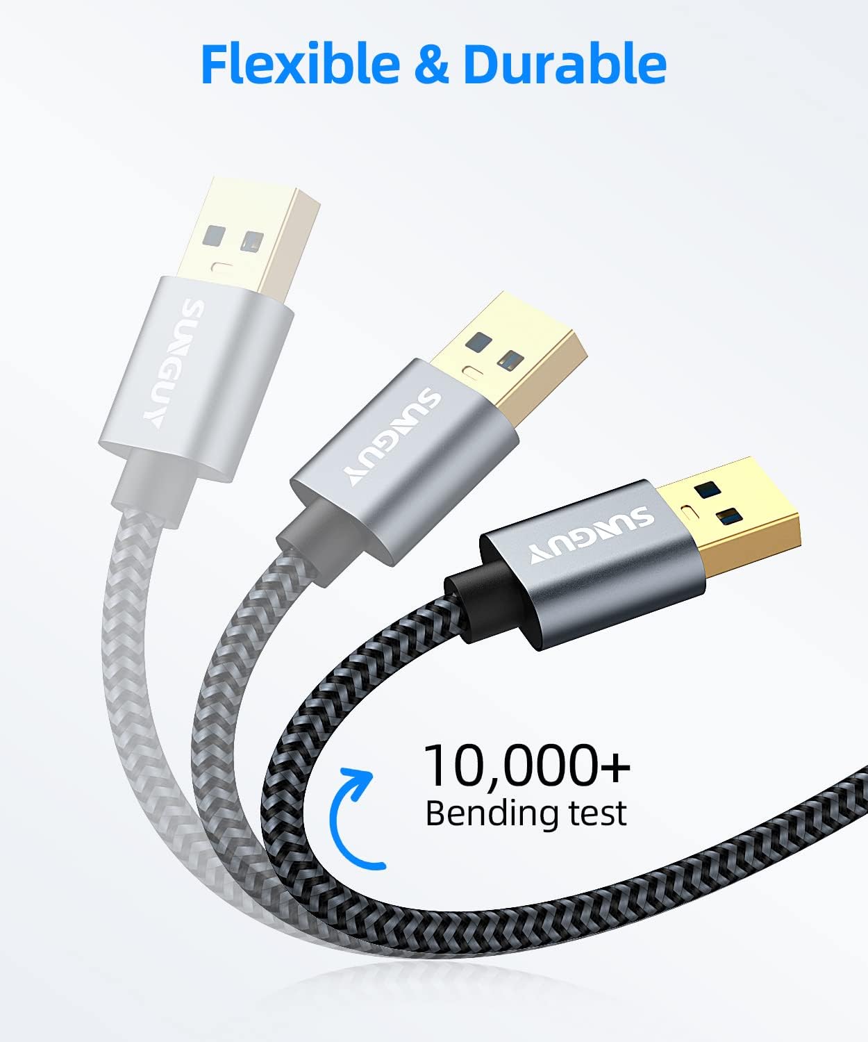 Thumbnail 4 de SUNGUY USB 3.0 Micro B Cable 2m, 5Gbps