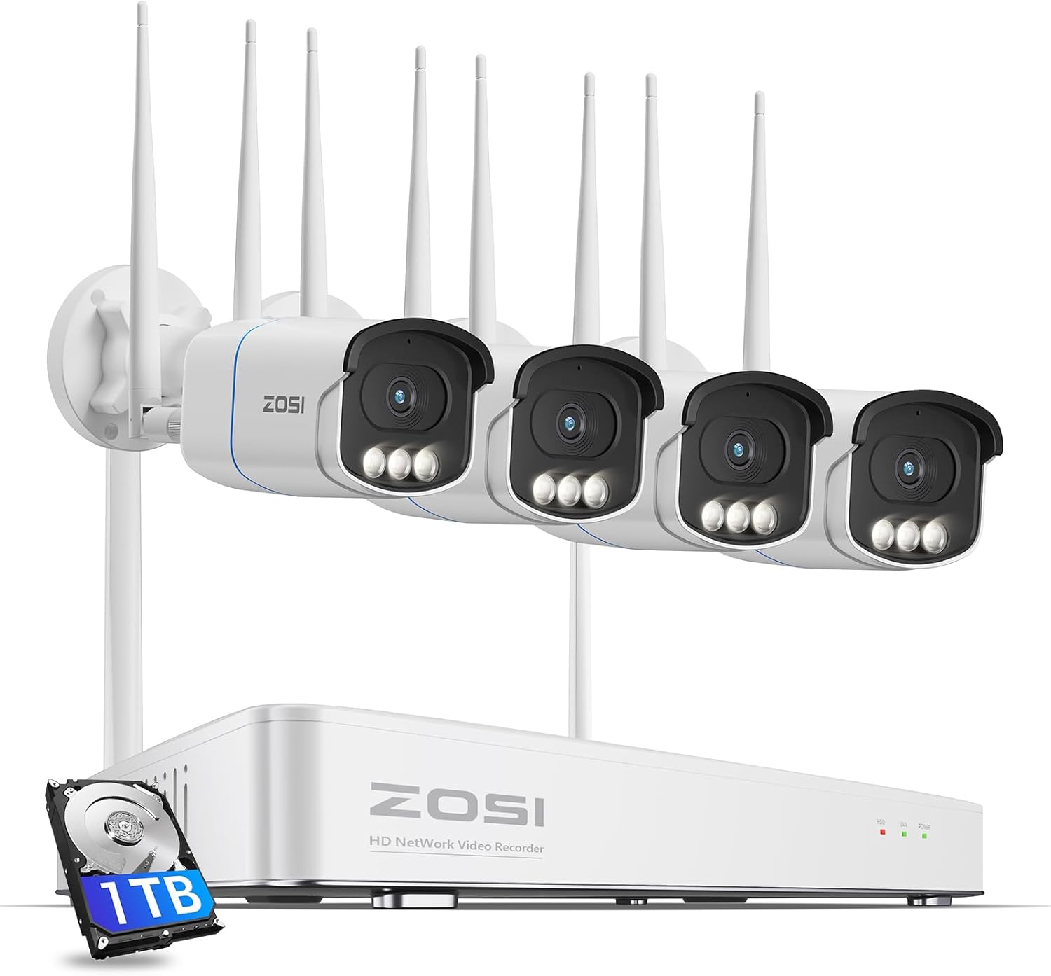 ZOSI Aurora Lux 5MP 1 To