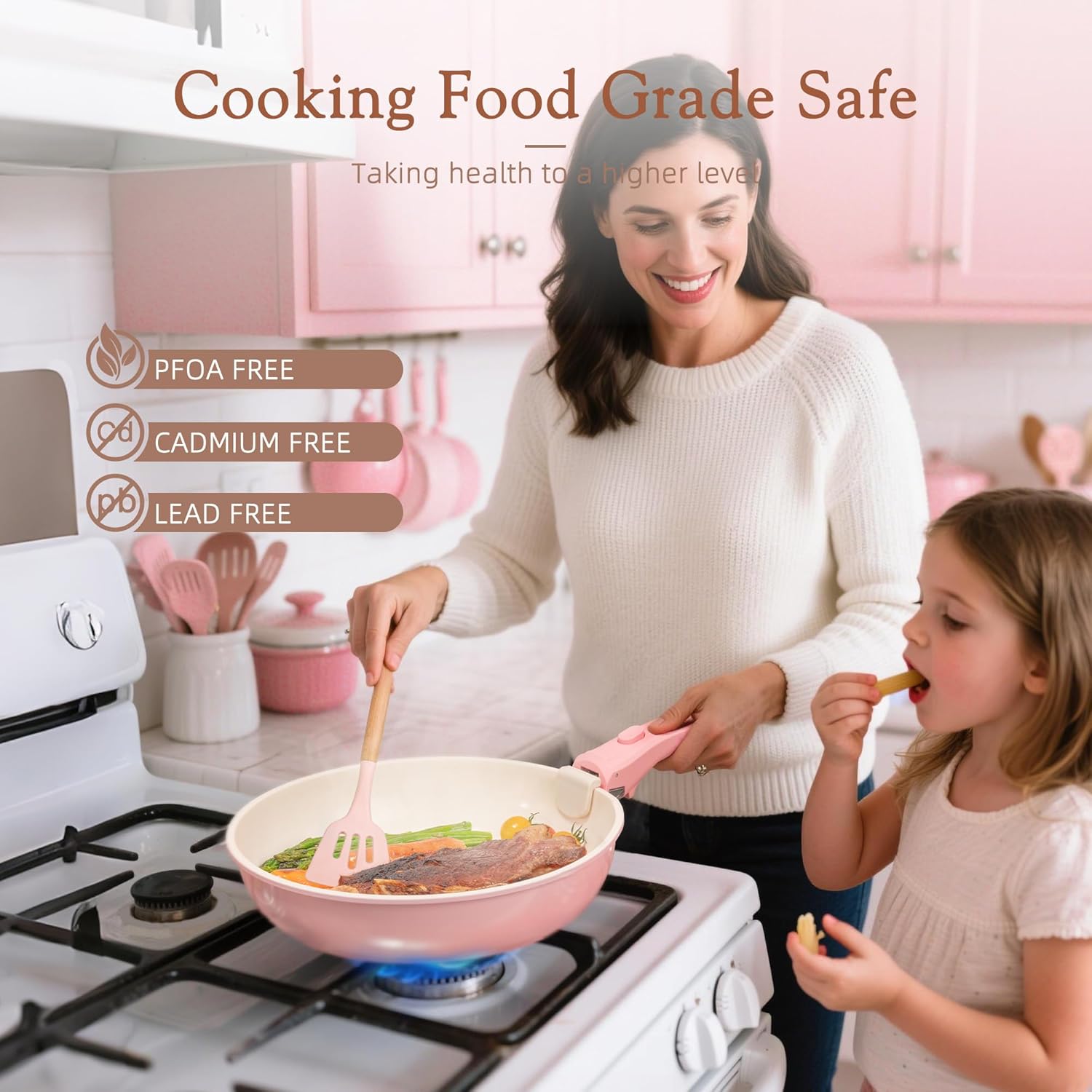 Thumbnail 6 de Astercook 21-Piece Ceramic Cookware Set