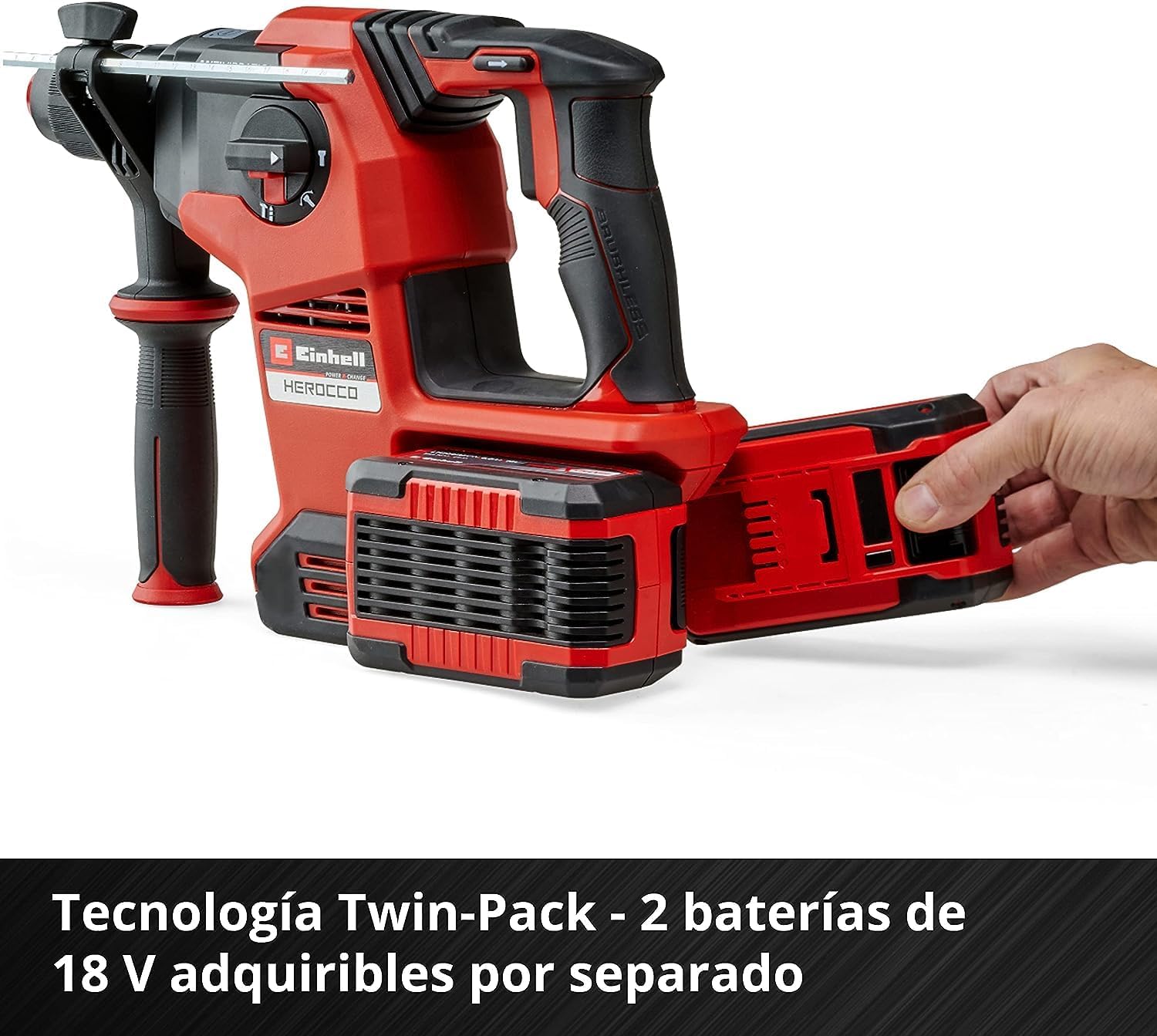 Thumbnail 10 de Einhell HEROCCO 36/28 Power X-Change ⚒️ Martillo perforador sin batería