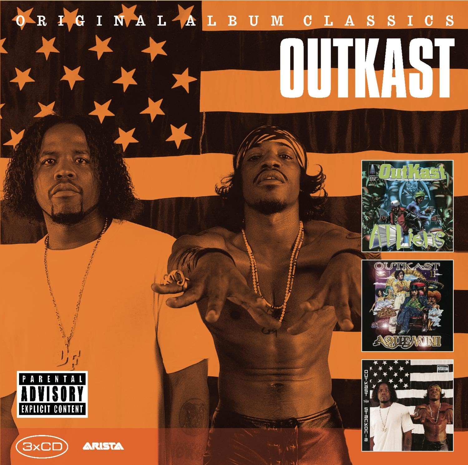 Detalle de ORIGINAL ALBUM CLASSICS 3枚組CDセット『ATLiens』『Aquemini』『Stankonia』UK盤