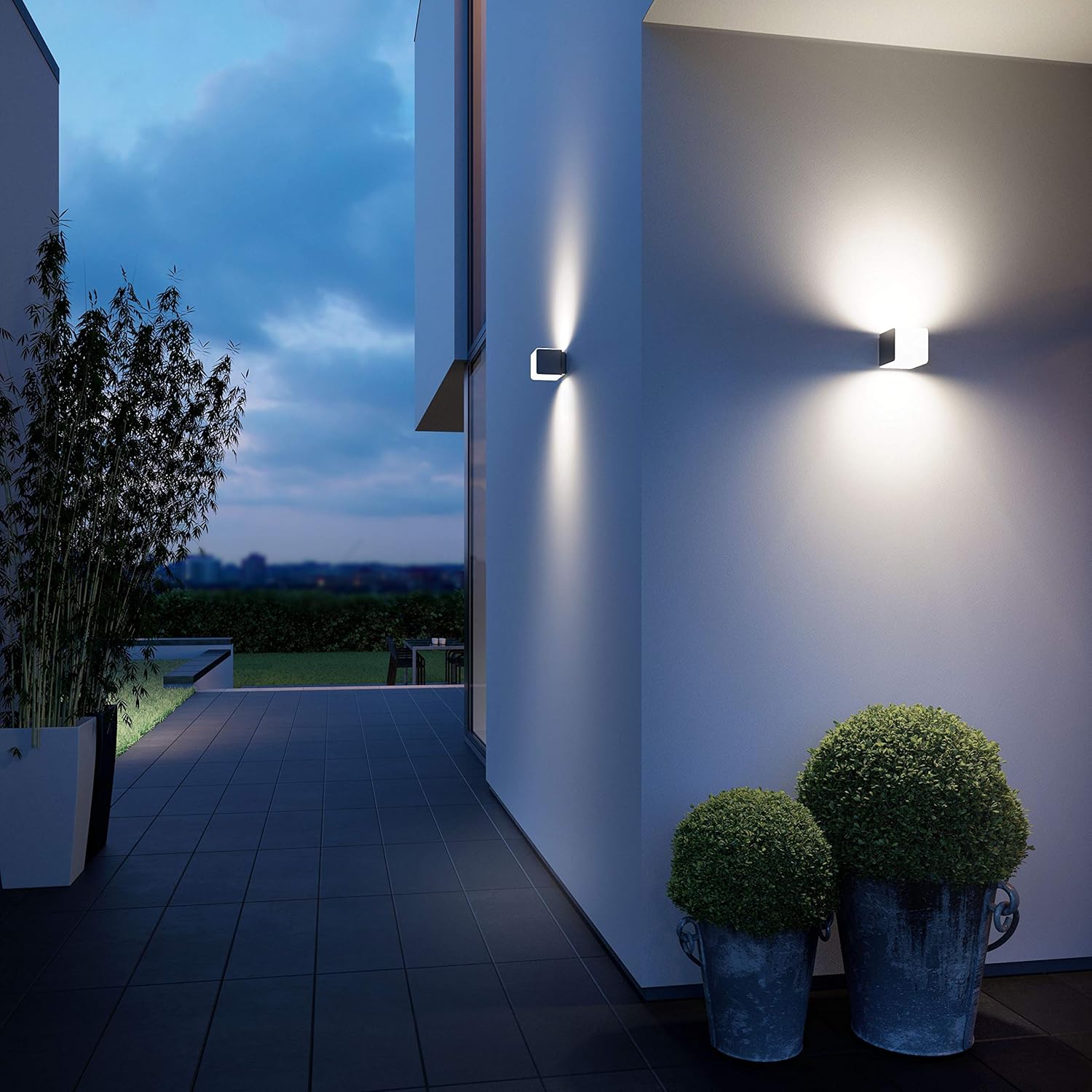 Thumbnail 2 de Steinel L 830 SC lampada LED da esterni con sensore movimento 160° e collegamento via app Bluetooth