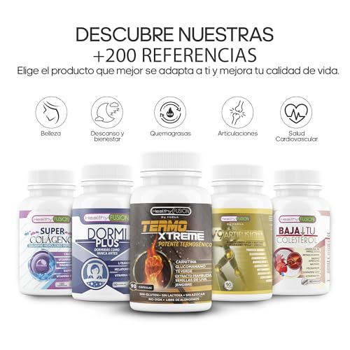 Thumbnail 9 de Healthy Fusion TermoXtreme: Pastillas adelgazantes con acción termogénica y saciante