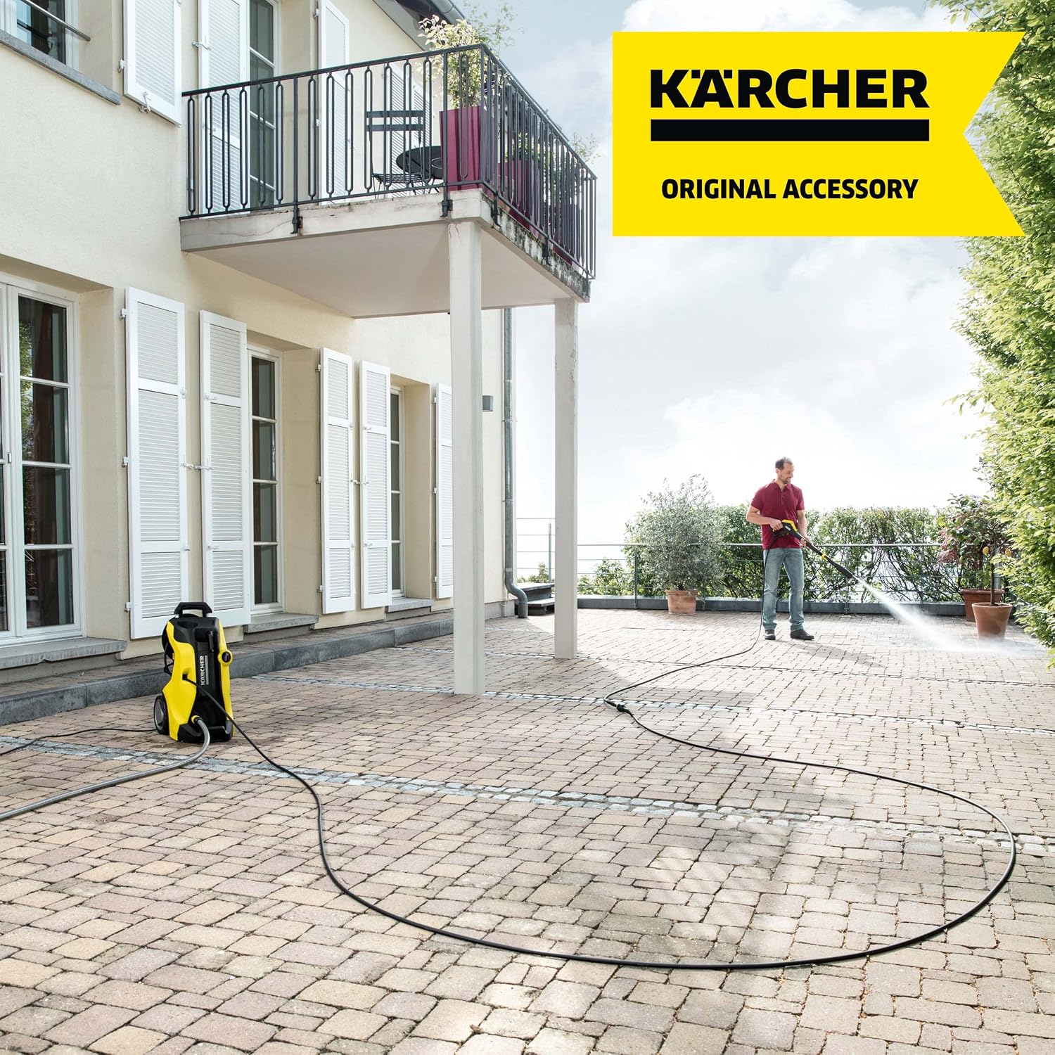 Detalle de Kärcher 6m Hose Extension for K2–K7 (2.641-709.0) with Quick Connect