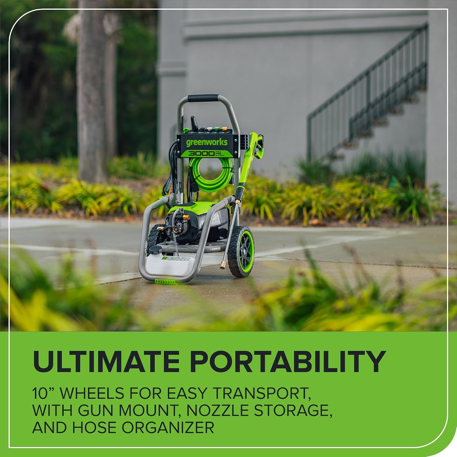 Thumbnail 6 de Greenworks electric pressure washer 3000 PSI