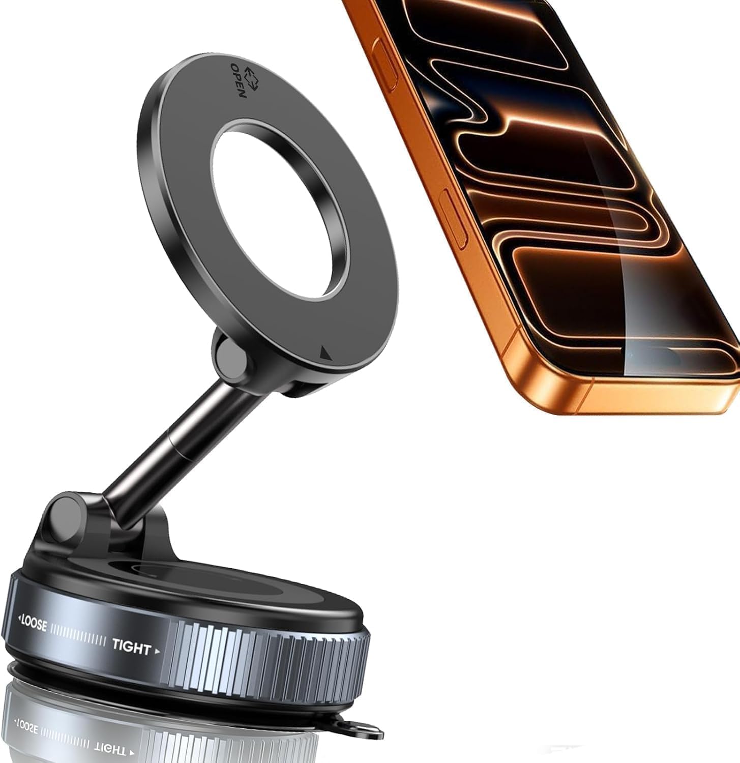 Detalle de snanlen Upgraded 360° Nano Gel Magnetic Car Phone Holder