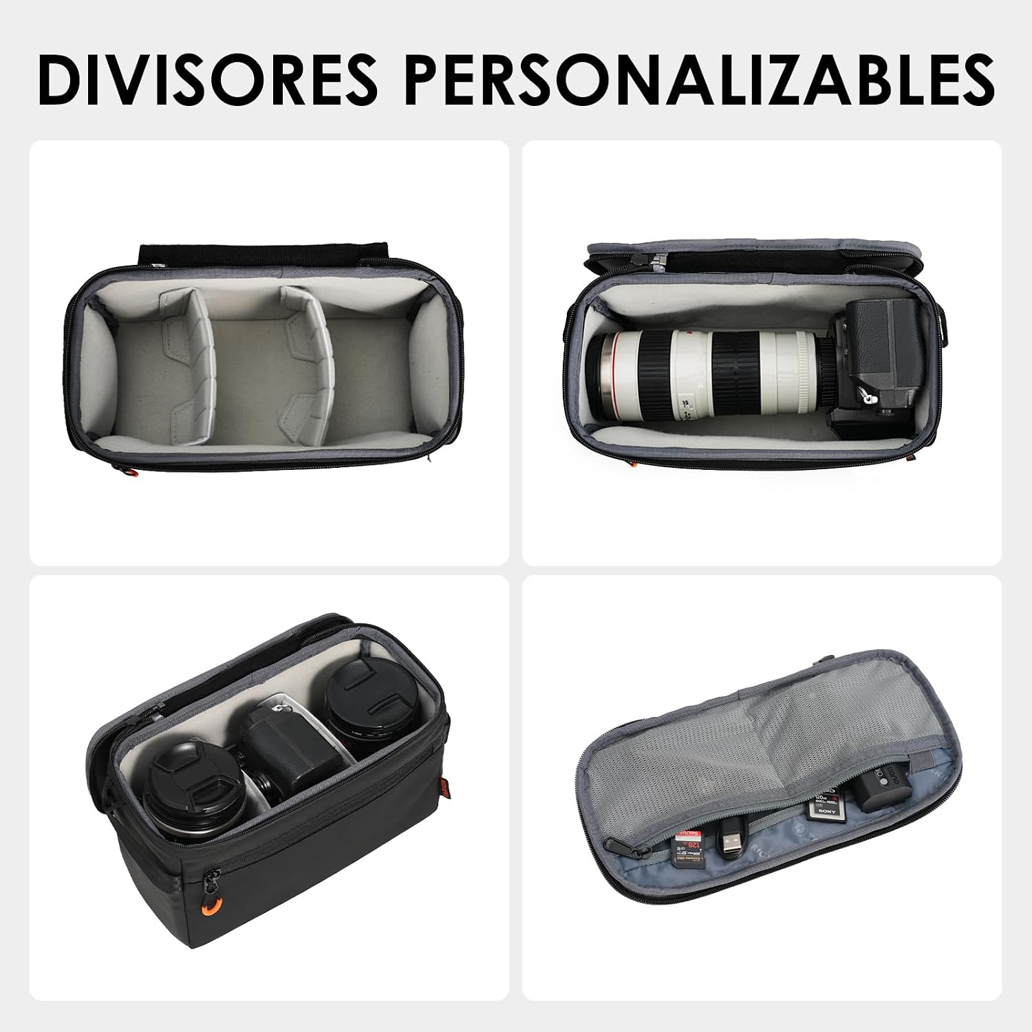 Detalle 2 de Tarion Bolsillo interior para cámara XS