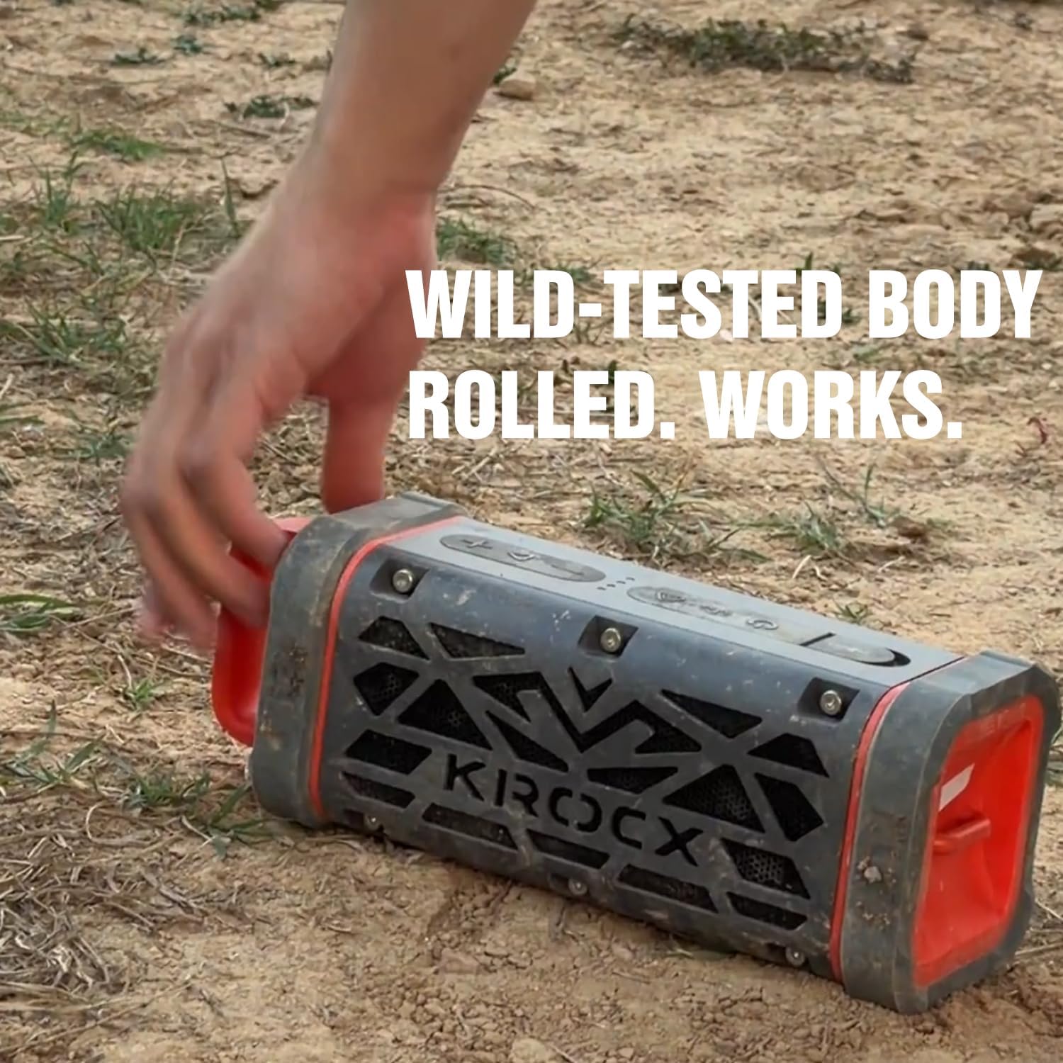 Thumbnail 4 de KROCX TRAVOR Magnetic Bluetooth Speaker (45W) — Rugged IP68 Outdoor Portable Speaker for Golf Cart, Camping, Beach