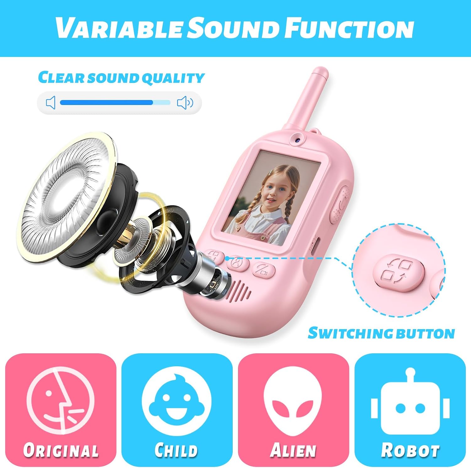 Thumbnail 1 de Kids’ Video Walkie-Talkies