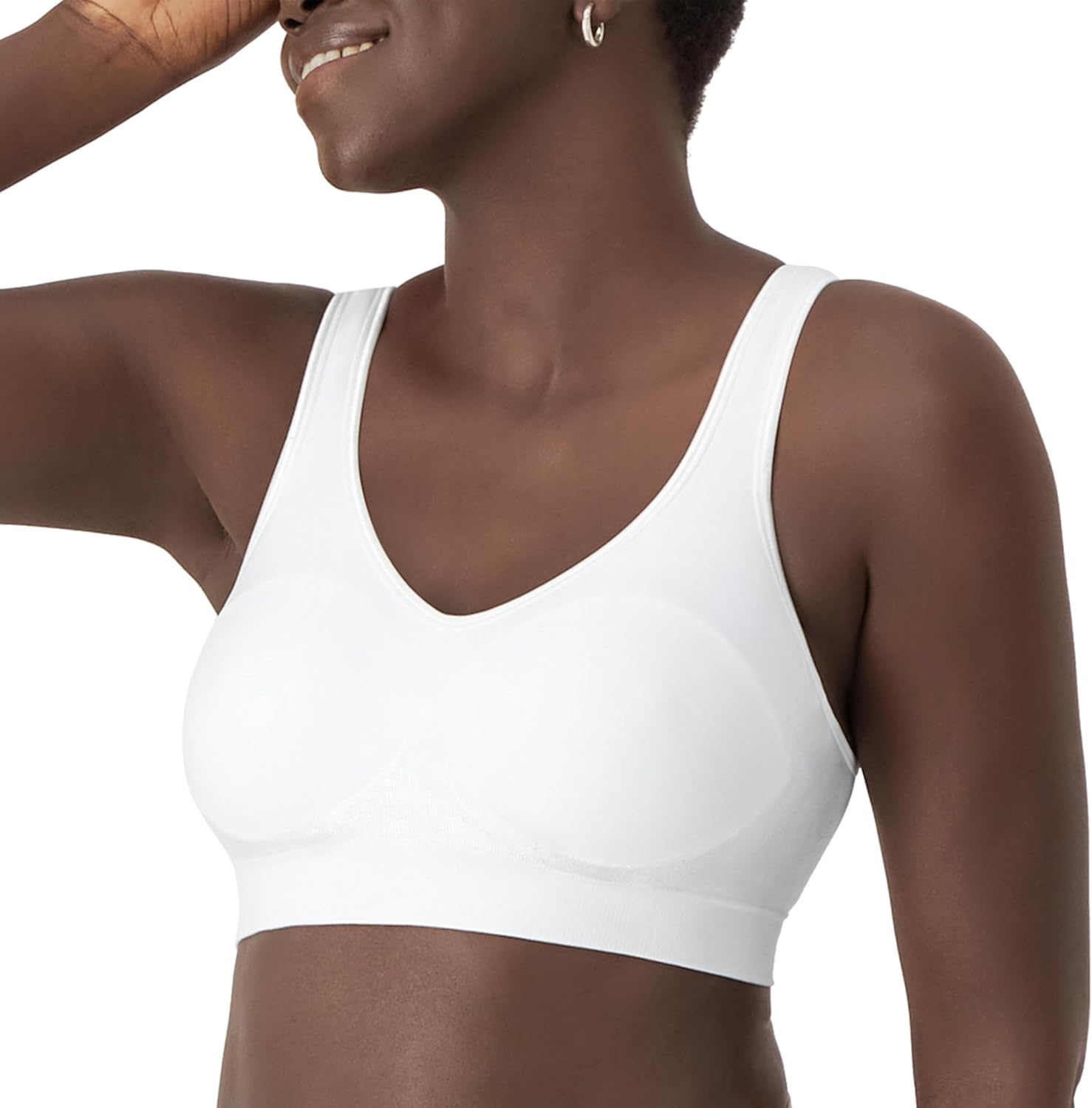 Thumbnail 2 de Bali Women's Comfort Revolution Wireless Bra – Full Coverage, Seamless, Targeted Shaping