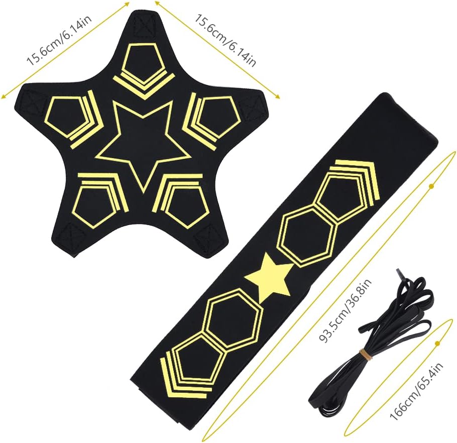Detalle de Ainiv F5EU-3137038 voetbaltrainingsriem met 5-klauwsluiting en verstelbare band