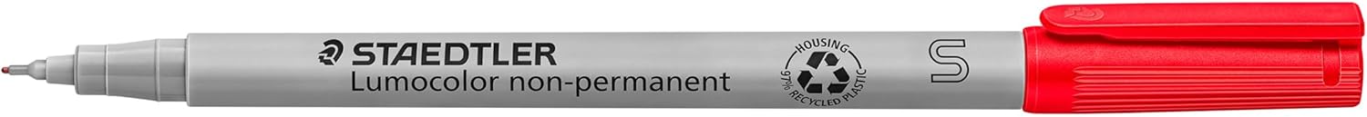 Thumbnail 6 de STAEDTLER 315-9 Lumocolor Non-Permanent Pen, 1.0 mm, Black (Box of 10)