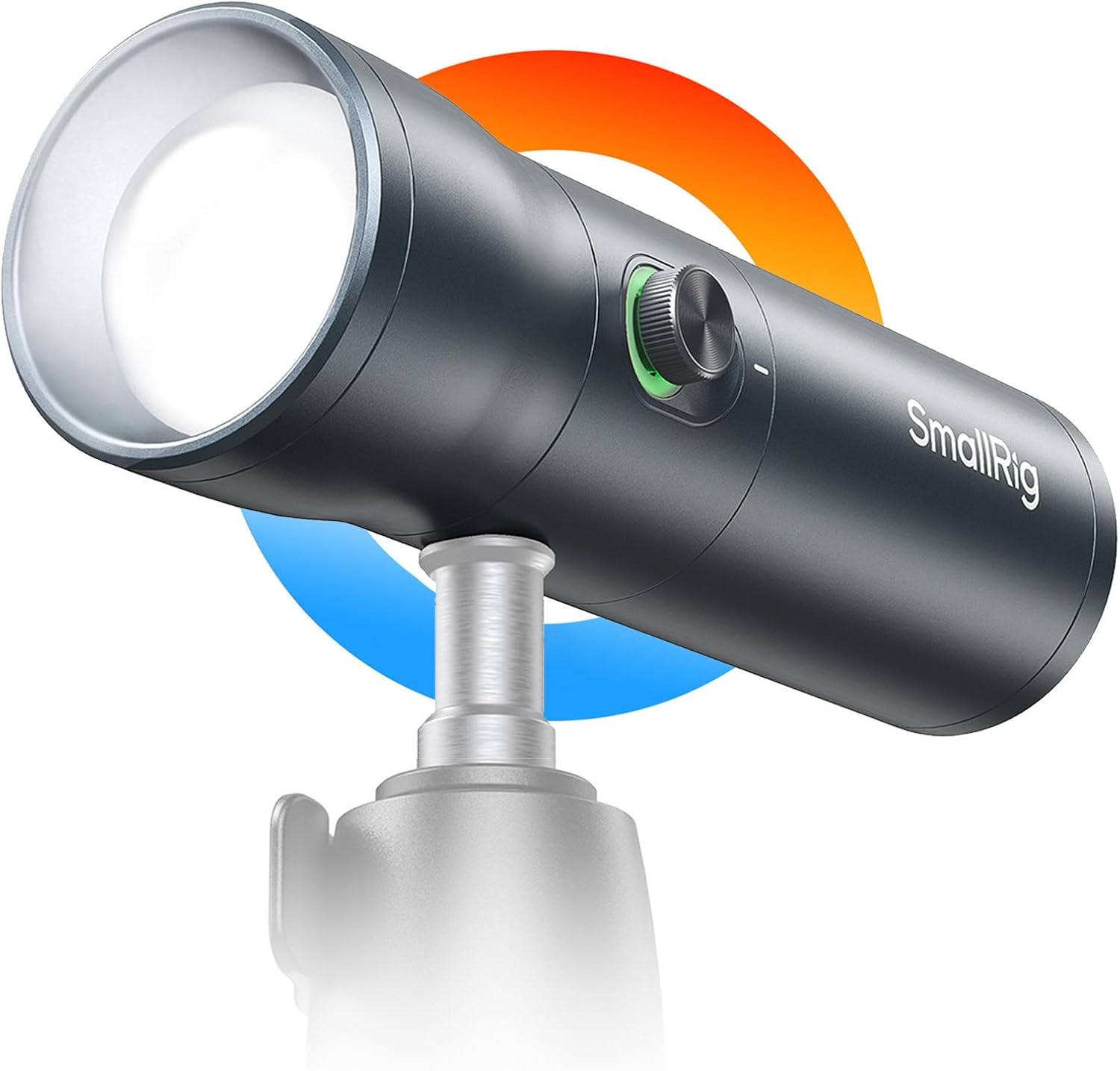 Detalle de SMALLRIG RF10C Torcia fotografica a LED RGB con luce ambientale e 20 filtri
