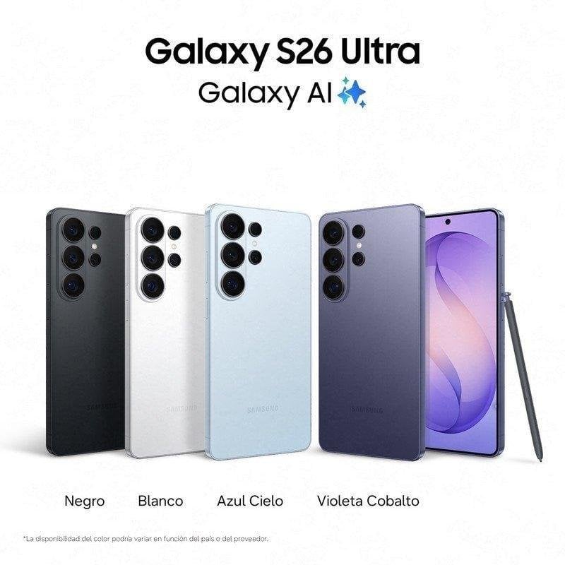 Detalle 2 de Samsung Galaxy S26 Ultra 5G 12GB 512GB 6.9" Negro – versión internacional