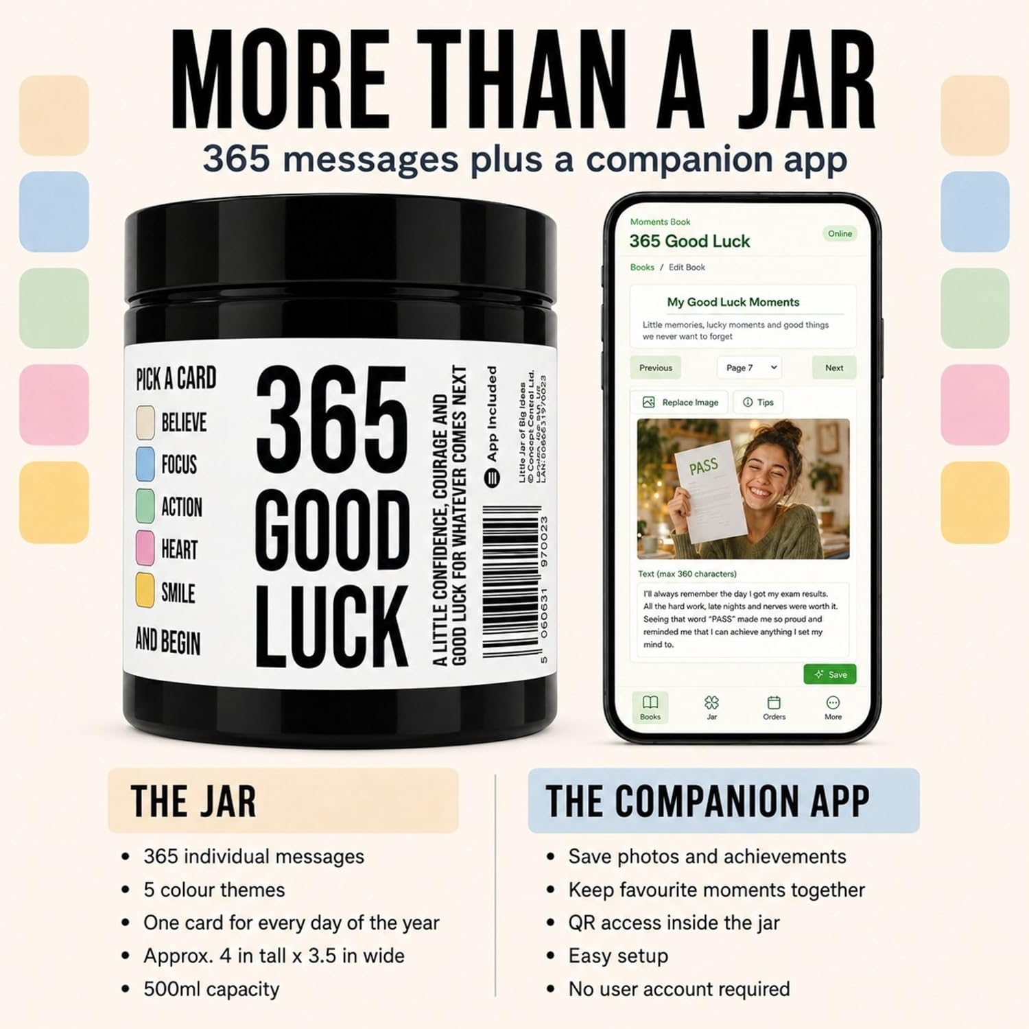 Thumbnail 6 de 365 Good Luck Gift – One Message for Every Day of the Year (Standard) by Little Jar of Big Ideas