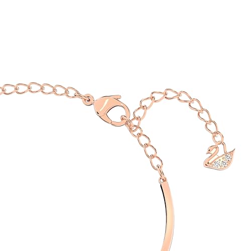 Detalle de Swarovski Bracciale rigido Infinity, Cuore e Bianco – Mix di finiture