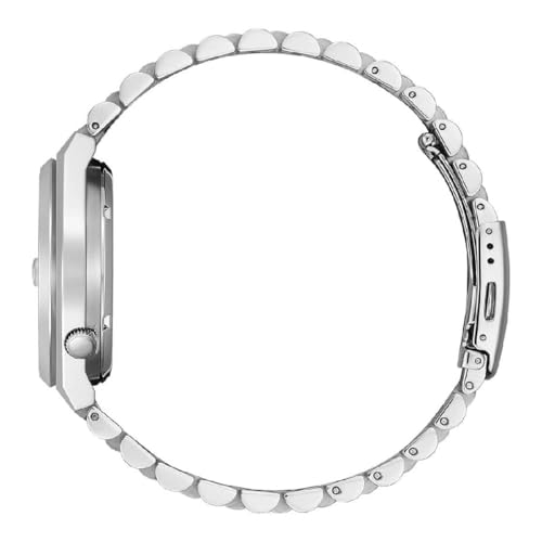 Detalle de Citizen NJ0150-81X Acero Verde: Reloj Automático de hombre, elegante y sobrio
