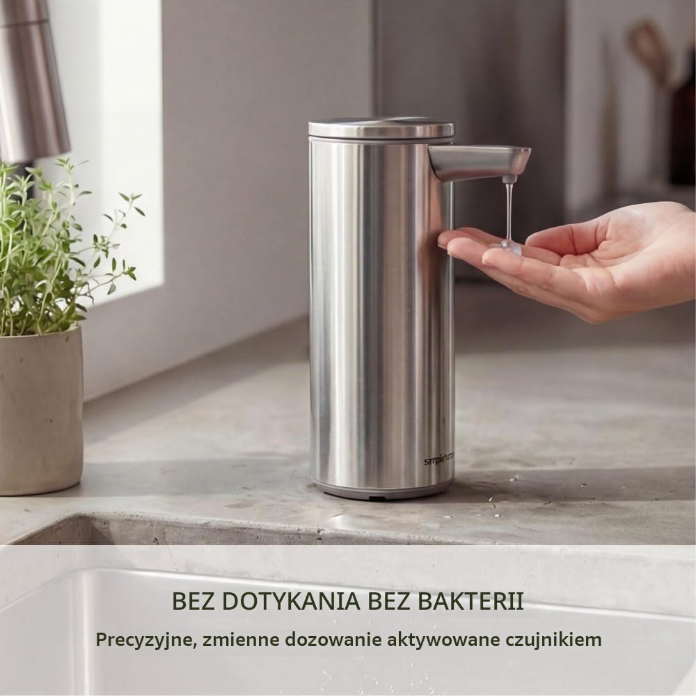 Thumbnail 2 de simplehuman ST1082 – bezdotykowy dozownik mydła 266 ml ze stali nierdzewnej