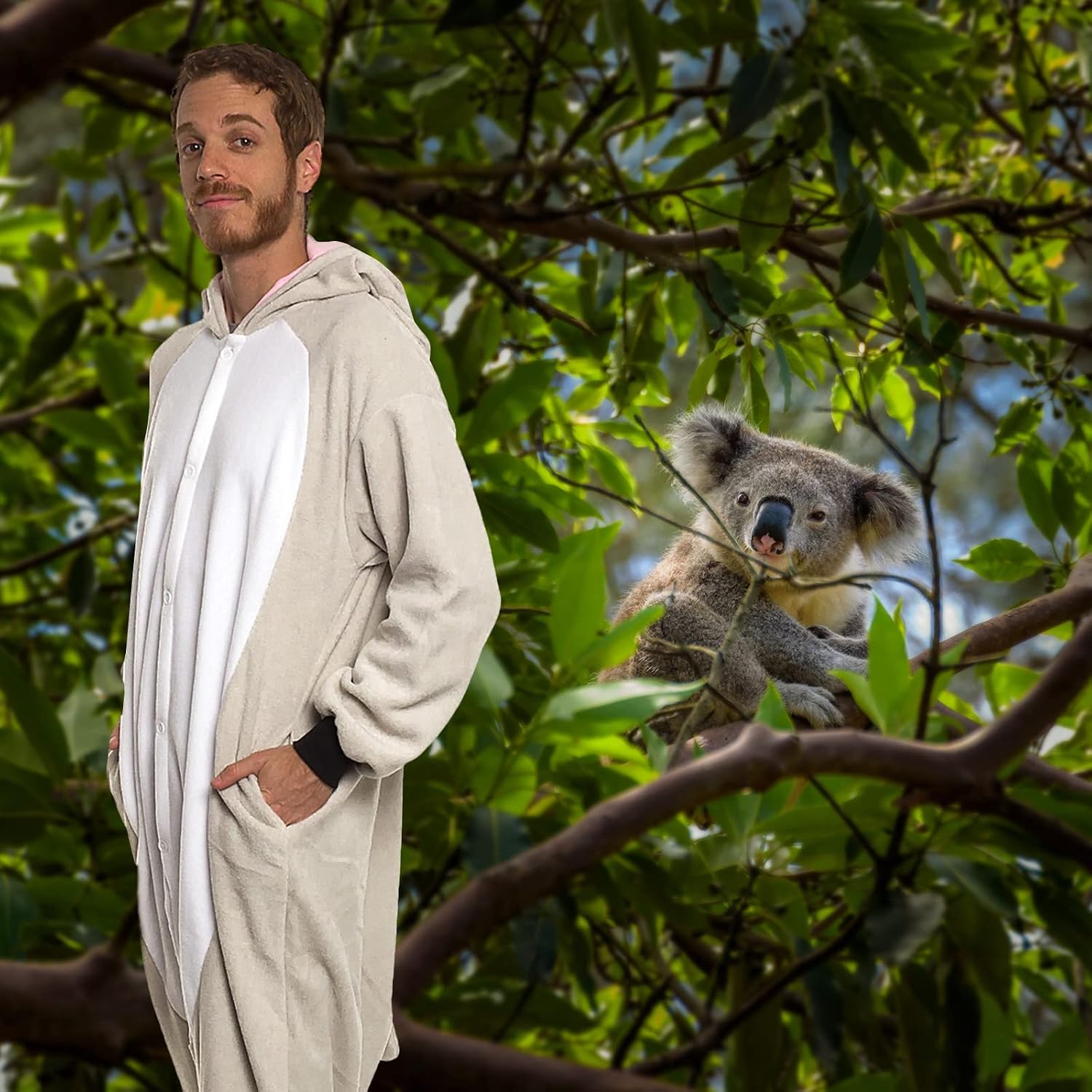 Detalle 2 de Funziez! Animal Onesie Costume