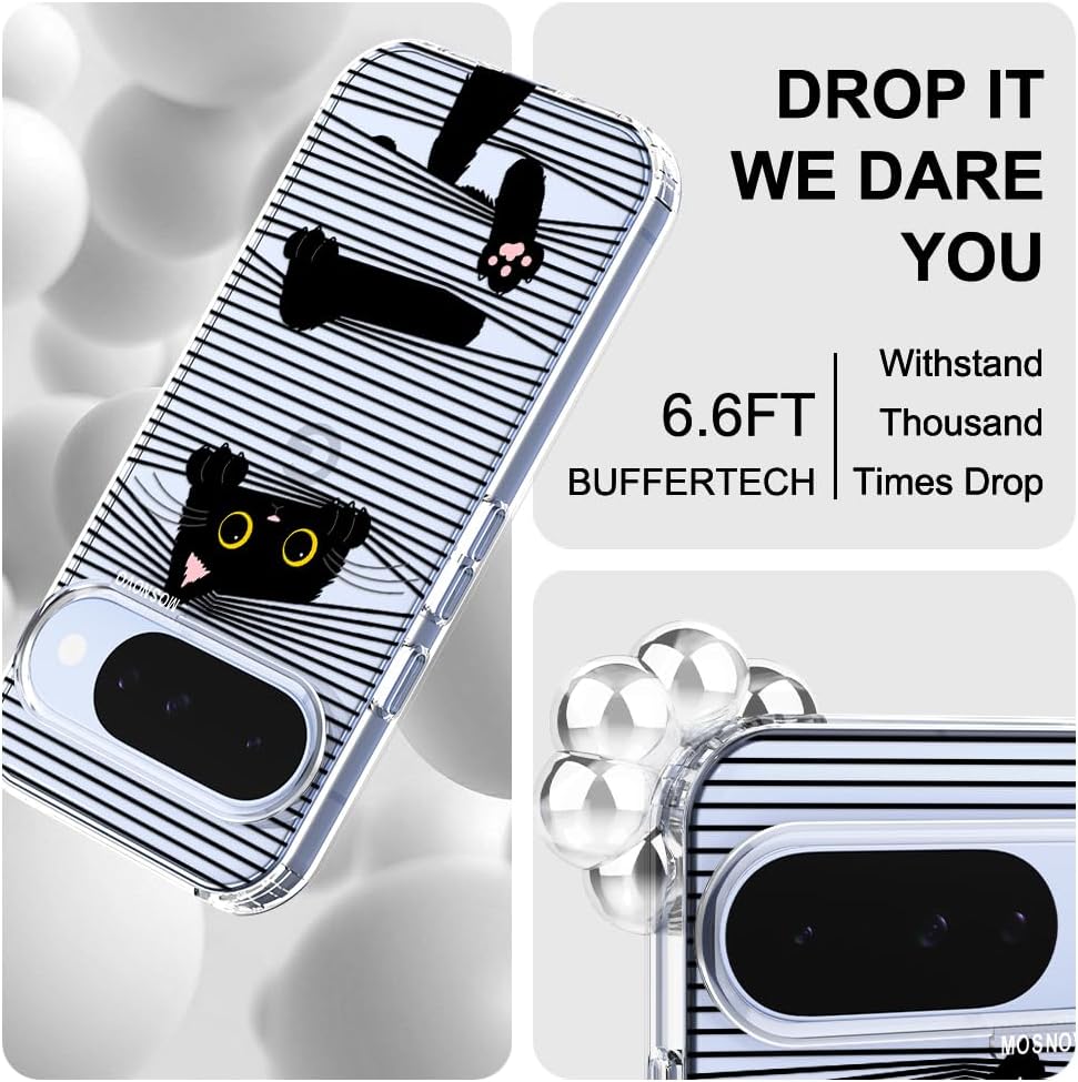 Thumbnail 5 de MOSNOVO Case for Google Pixel 10 & 10 Pro with Buffertech Drop Protection