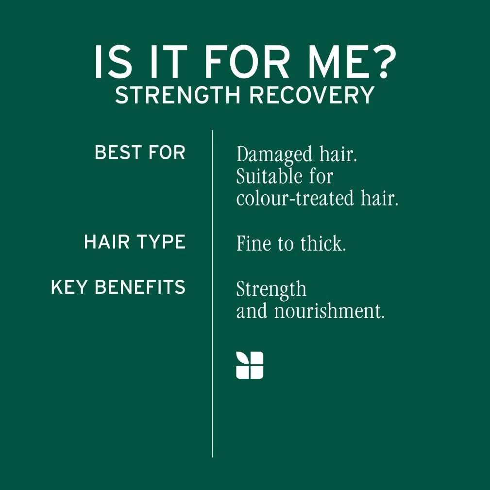 Detalle 2 de Biolage Strength Recovery Shampoo: Moisturising & Repairing for Damaged Hair, 400ml
