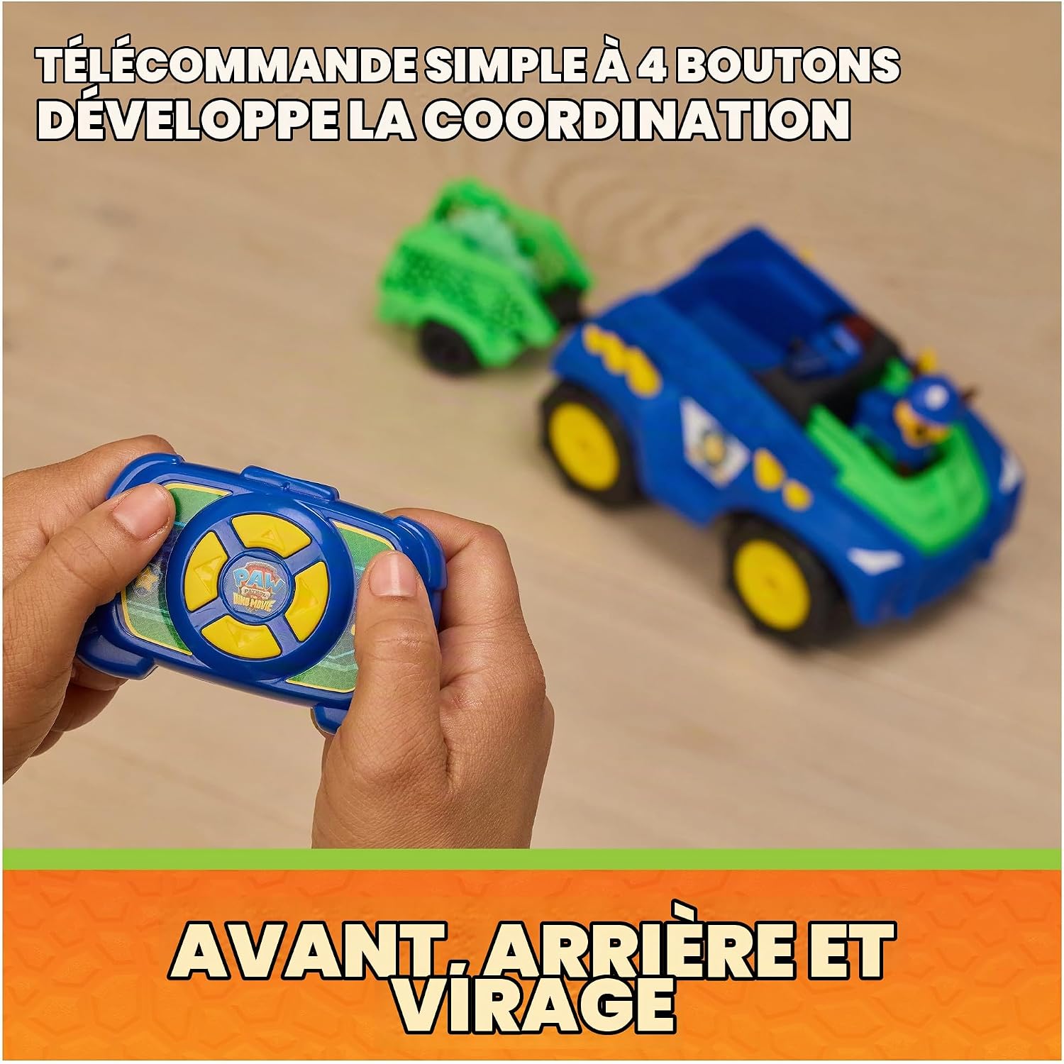 Thumbnail 2 de Paw Patrol DinoTowDash RC-speelgoed van kunststof, meerkleurig