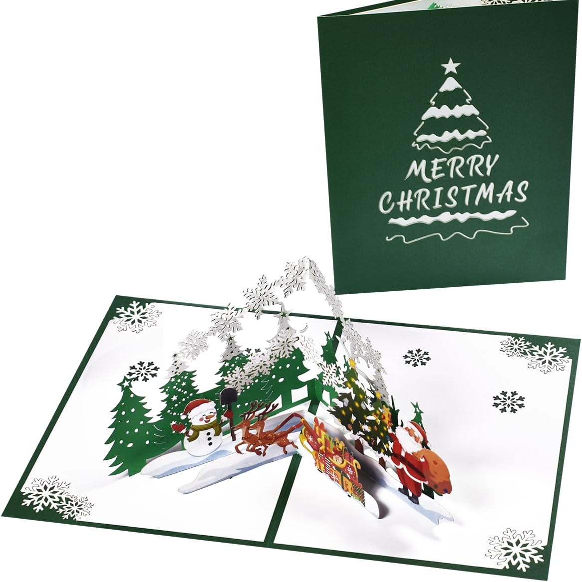 Thumbnail 5 de CNLITIHEKA Forest Deer 3D Card 🎄
