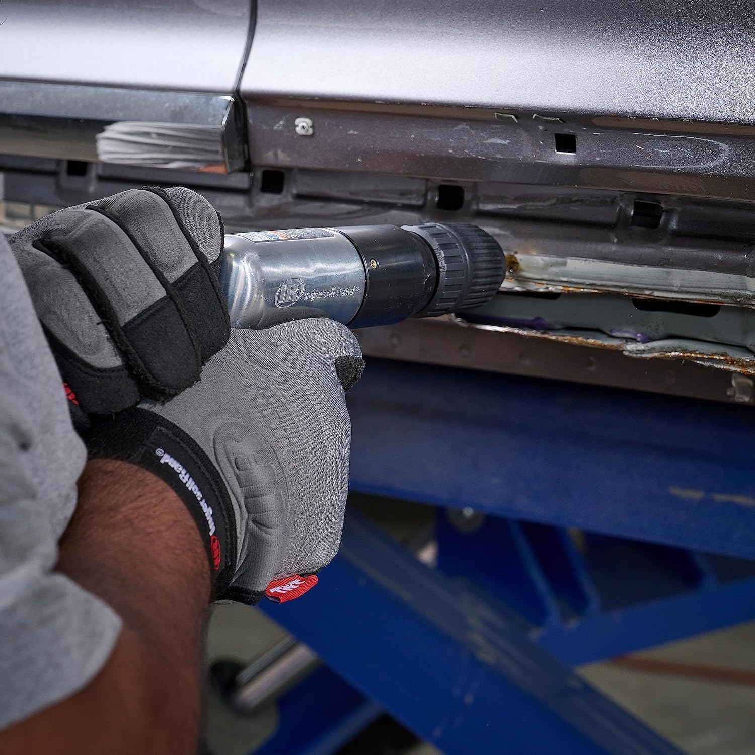 Detalle de Ingersoll Rand Trapano Pneumatico 7802RAKC: potenza reversibile da 0,5 CV con mandrino senza chiave 3/8