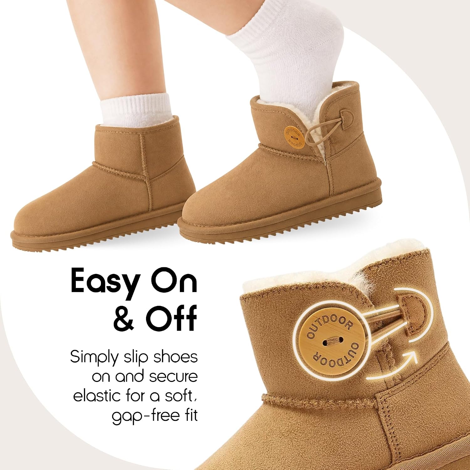 Thumbnail 5 de Balabala Kids’ Snow Boots, Suede