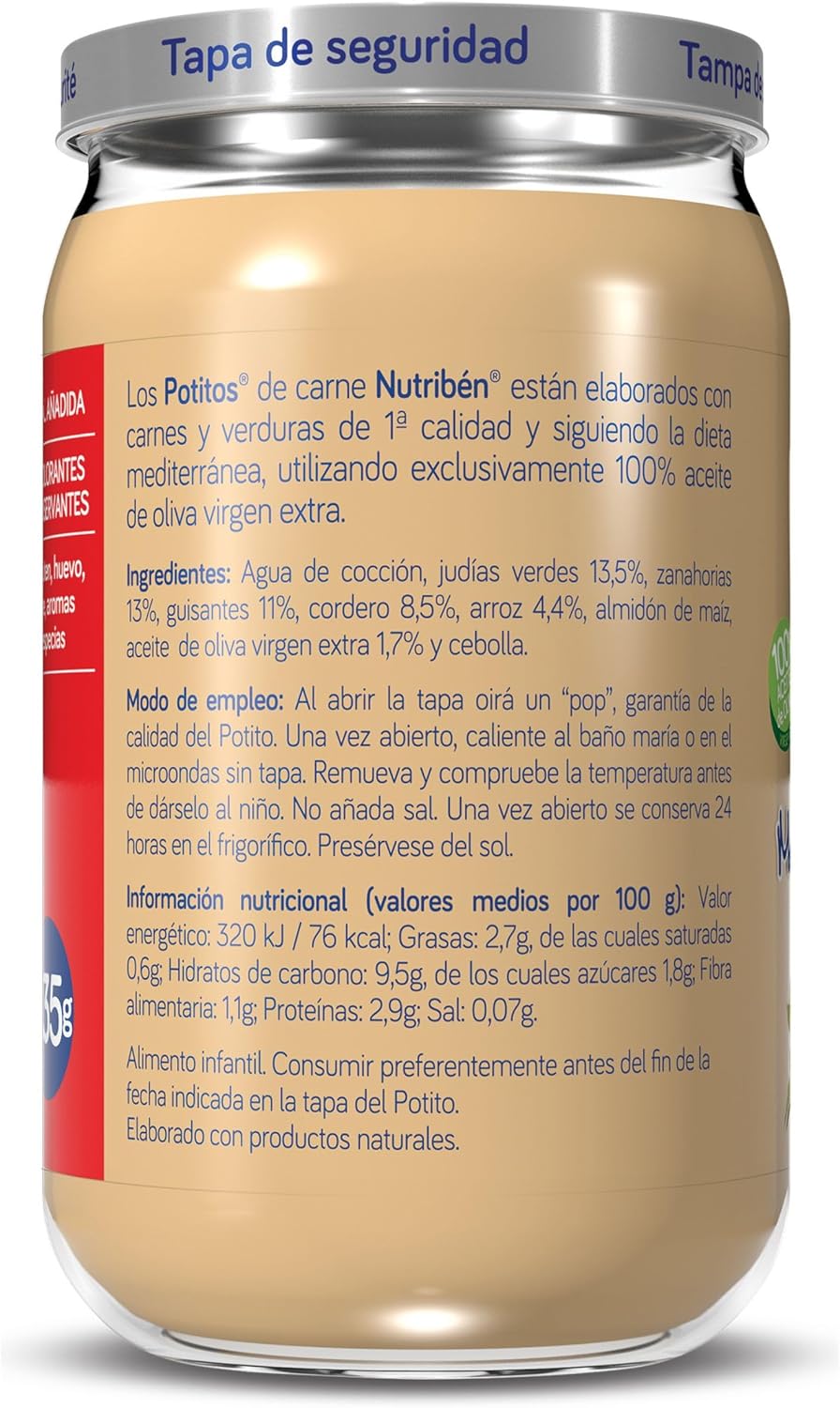 Thumbnail 1 de Nutribén Pack de Potitos Variados para Bebés 🍲 - 24 x 235g