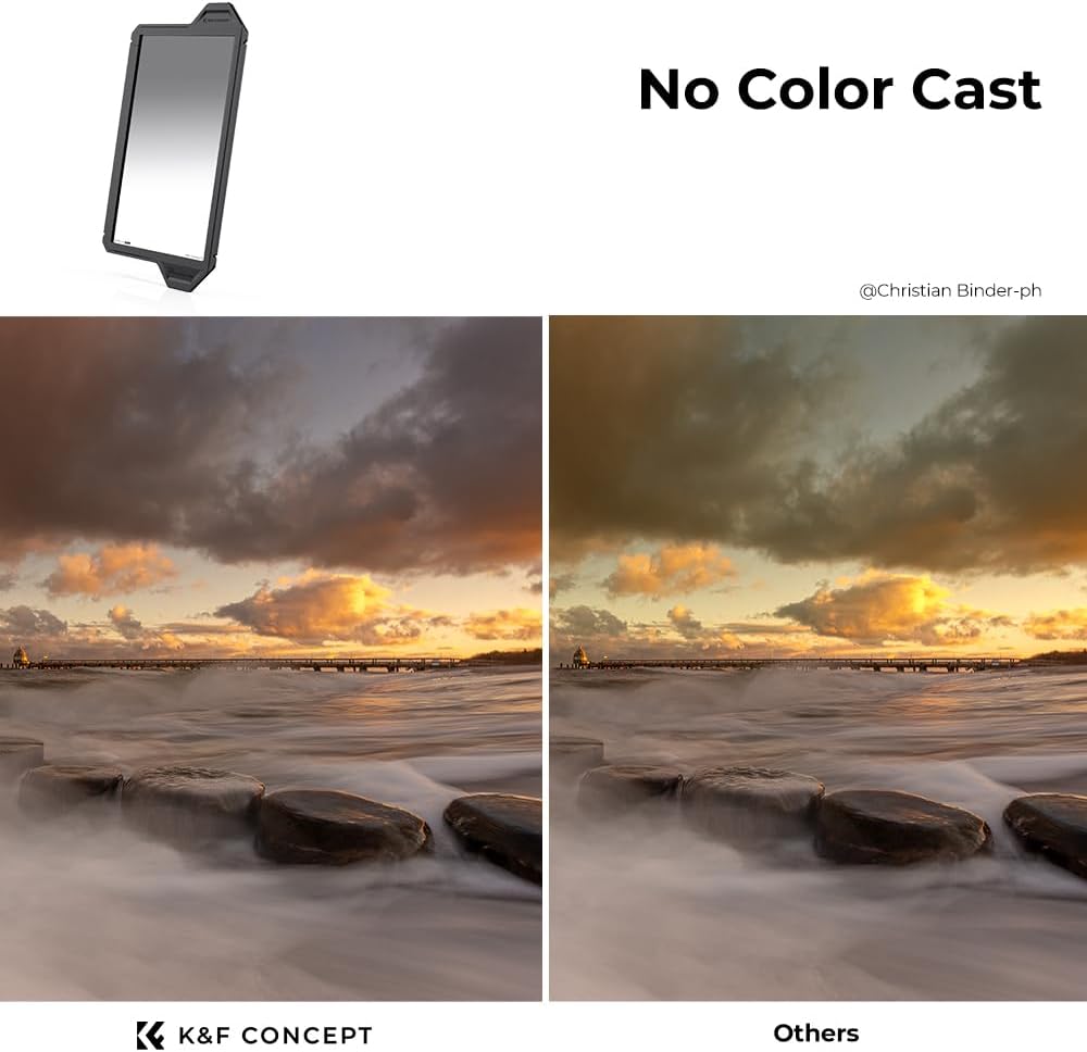Thumbnail 5 de K&F CONCEPT Nano X-PRO GND8 Verlauffilter 3-Blenden