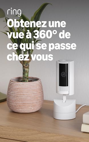 Detalle 2 de Ring Pan-Tilt Indoor Camera: surveillance intérieure orientable 360° et inclinable 169°