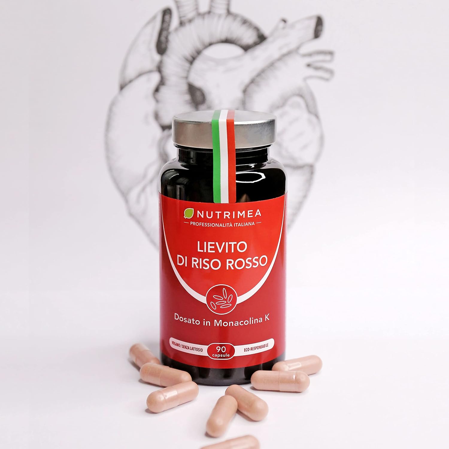 Thumbnail 6 de Lievito di Riso Rosso 2,8 mg Monacolina K 90 Capsule
